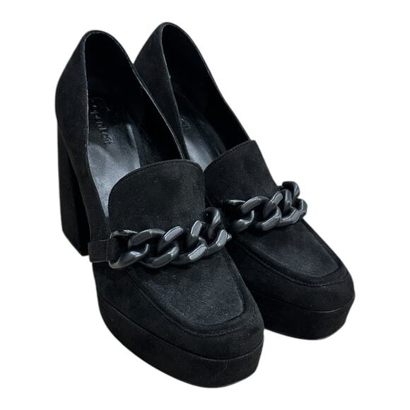 Open Edit Lainey Platform Loafer Pump - Picture 3 of 8